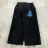 Hyhis Retro Hip Hop Goth Pattern Baggy Jeans Y2k Harajuku Black Pants Men Women High Waist Wide Leg Trousers Casual Streetwear