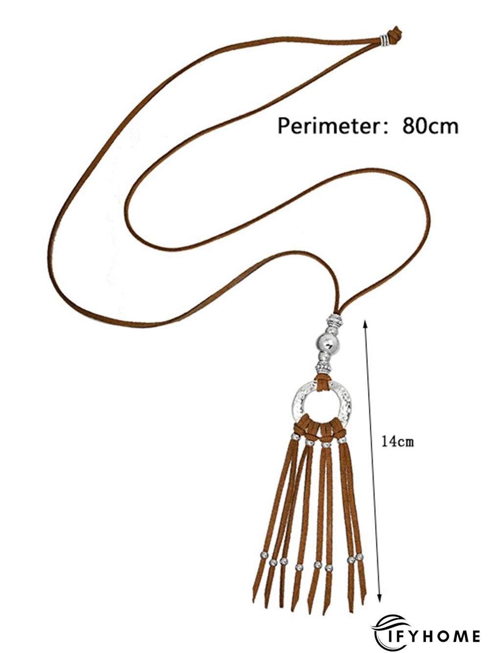 Beach Ethnic Versatile Leather Rope Long Necklace | IFYHOME