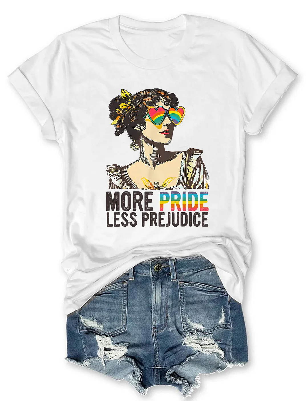 More Pride Less Prejudice T-shirt