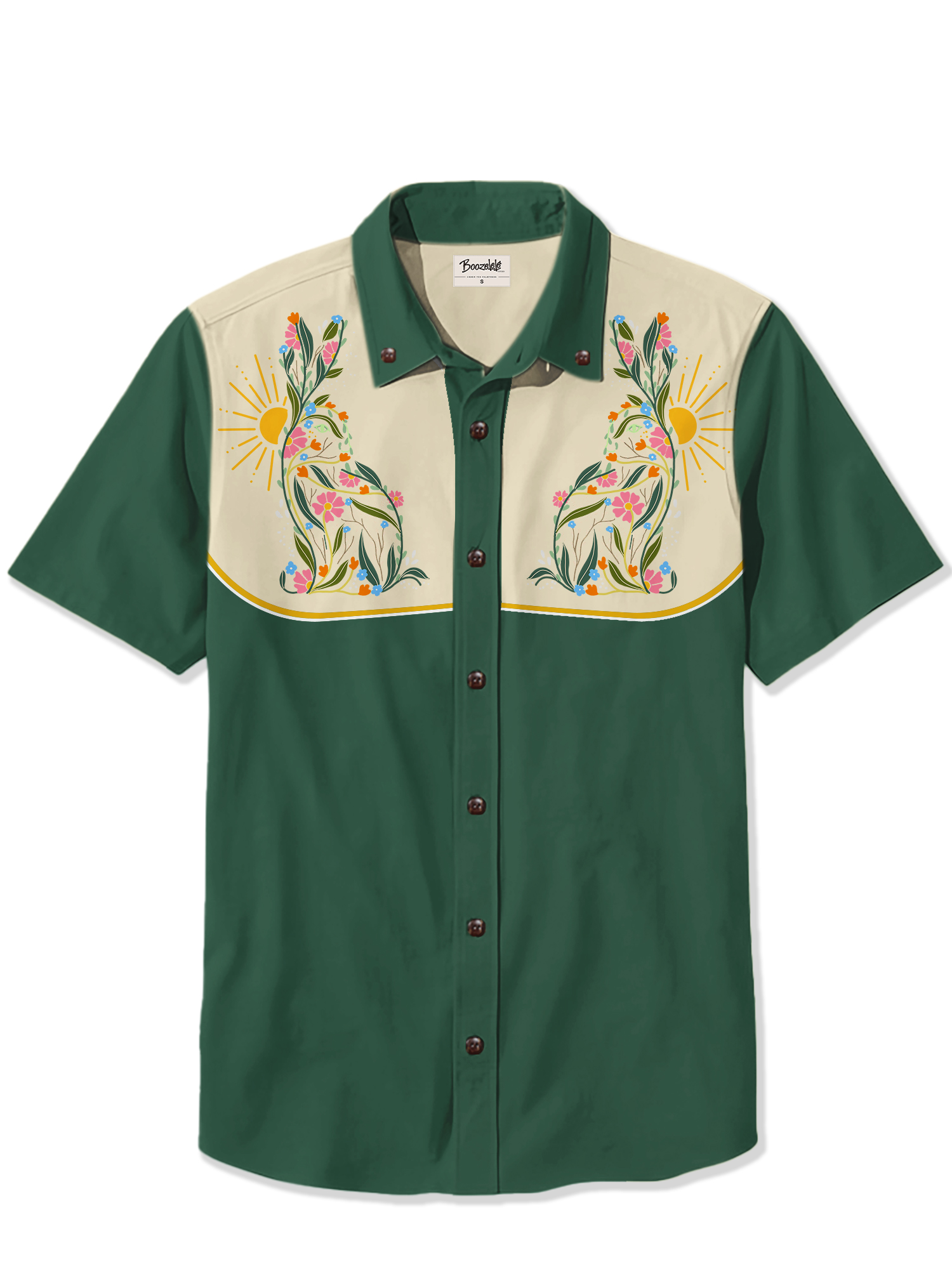【Mitali Maijarkar X Boozelele】Easter Harmony Shirt - 100% Cotton Shirt