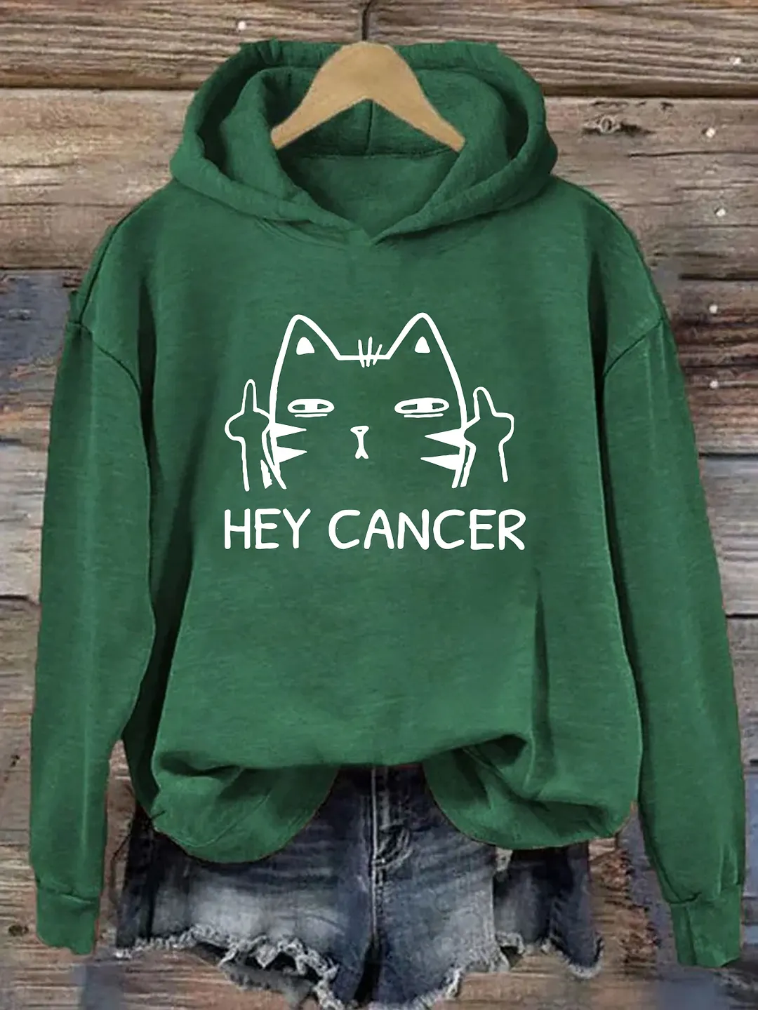 Hey Cancer Hoodie