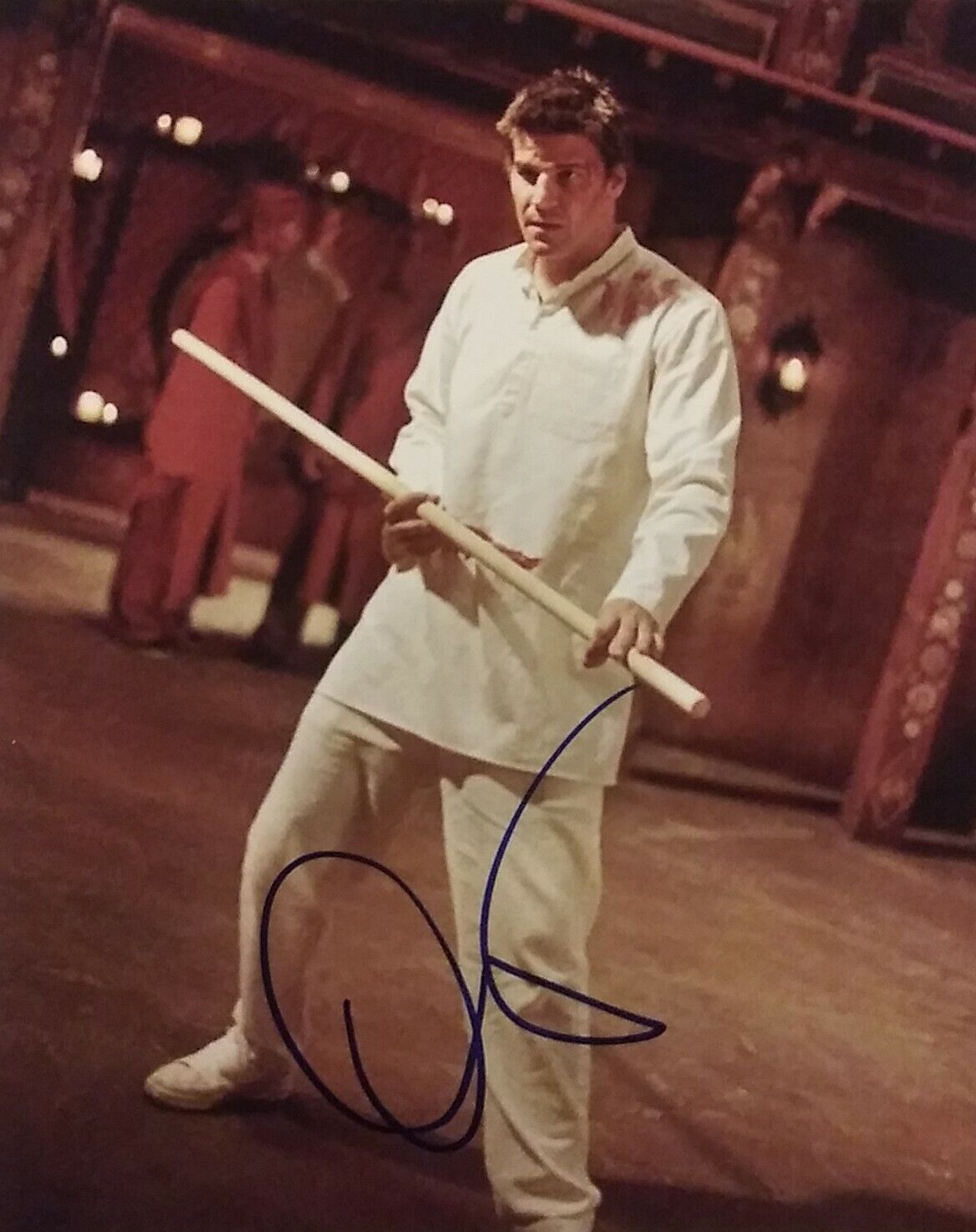 David Boreanaz signed 8x10