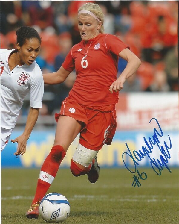 Team Canada Kaylyn Kyle Autographed Signed 8x10 Photo Poster painting COA A