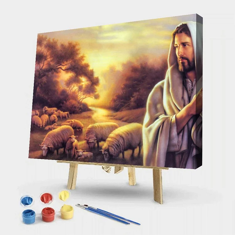 Christ - Painting By Numbers - 50*40CM gbfke