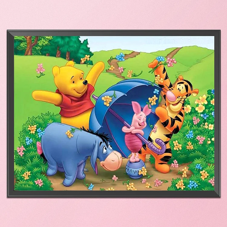 Winnie the Pooh - 11CT Stamped Cross Stitch(50*40cm)