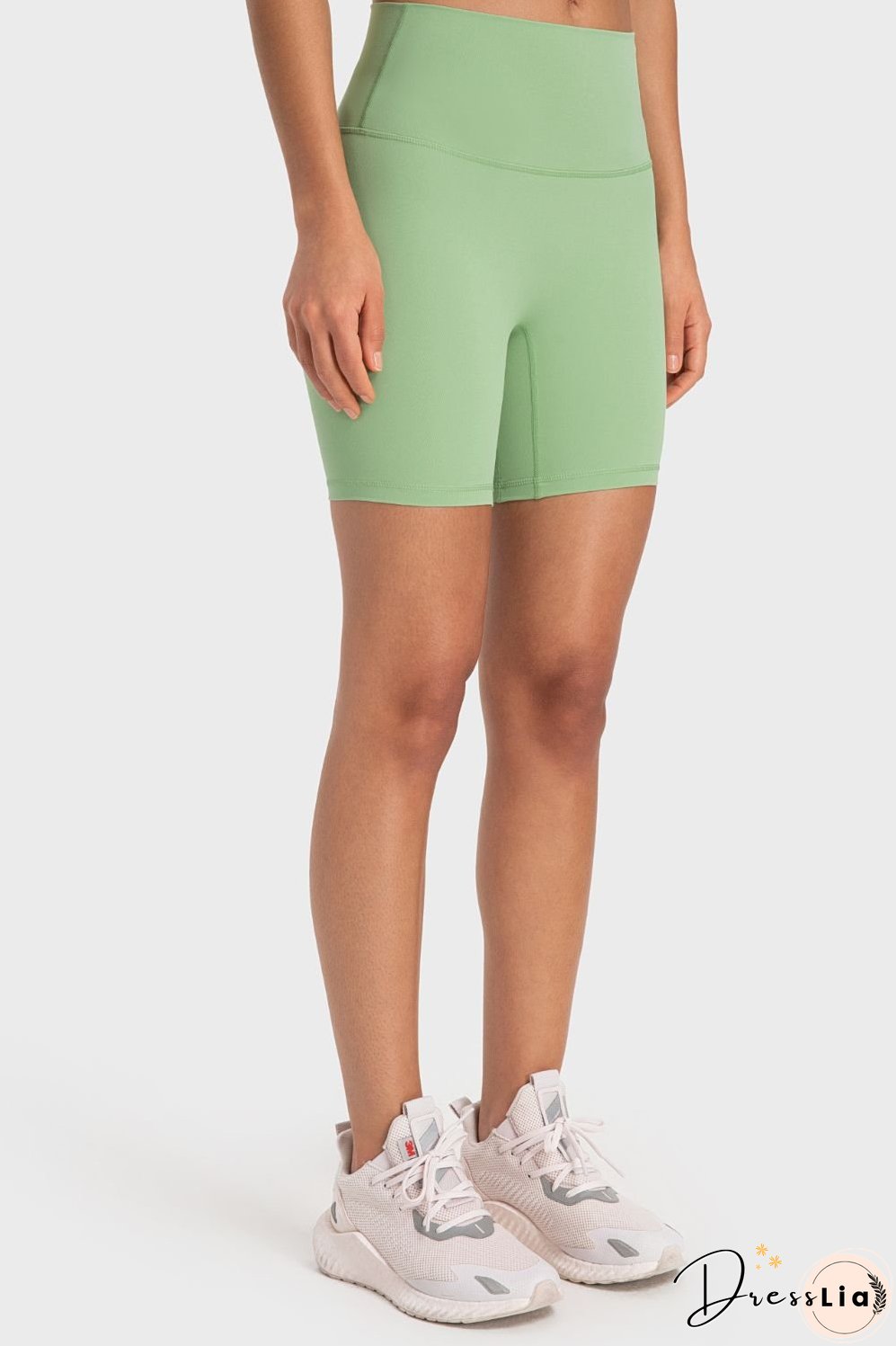 Staying Cozy Wide Waistband Biker Shorts