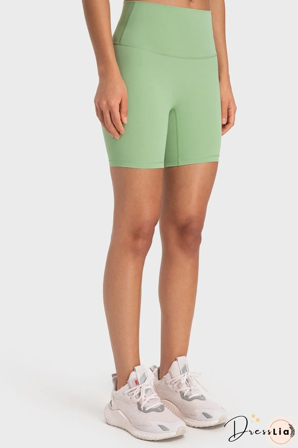 Staying Cozy Wide Waistband Biker Shorts