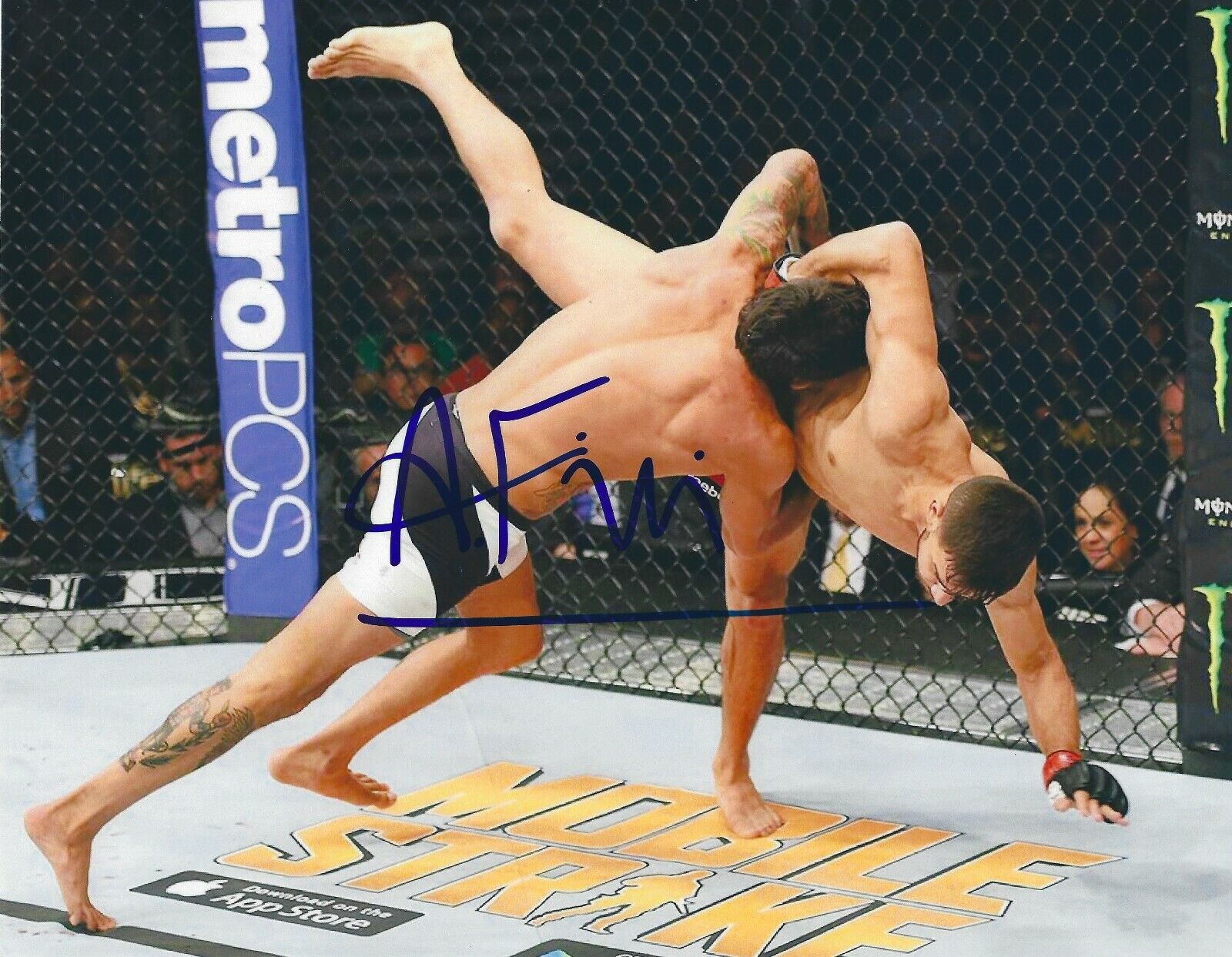 Autographed Andre Fili UFC & MMA 8x10 Photo Poster painting with COA