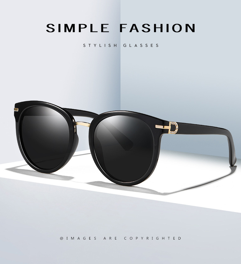 Mature Ladies Fashion Travel Outdoor Polarized Sunglasses 