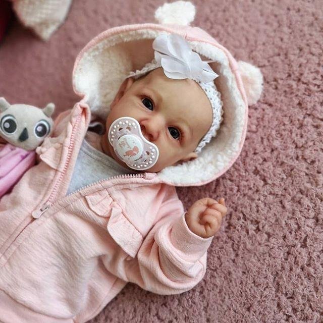 12'' Realistic Sweet Reborn Baby Girl Doll Mira by Rbgdoll® 2022