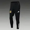 Joyfball 2025/2026 Argentina Half-Pull Training Suit Black Football Jersey 1:1 Thai Quality Set