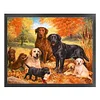 Labrador Dogs - 11CT Stamped Cross Stitch 50*40cm/19.69*15.75in