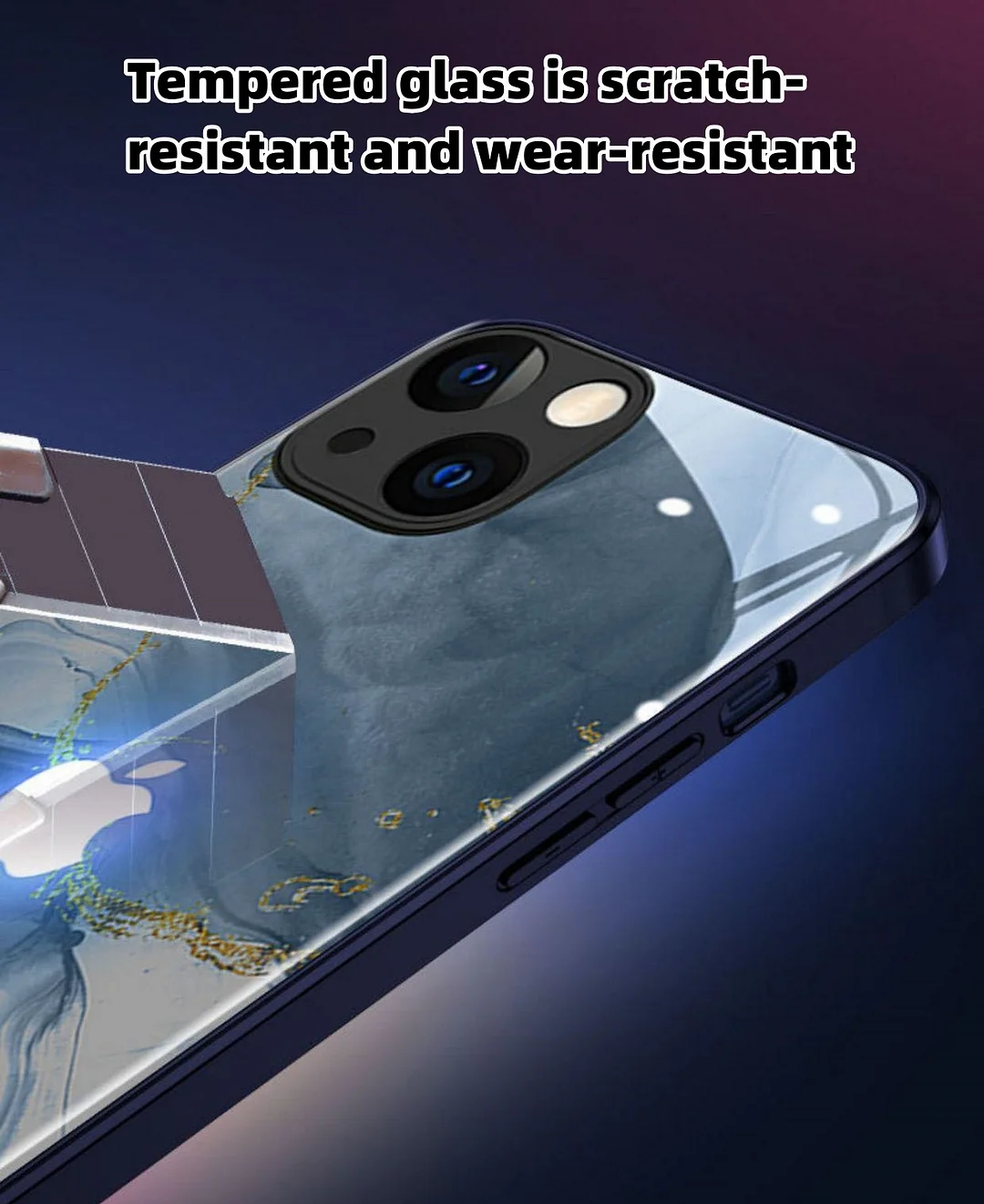 iPhone 15/14 series incoming call luminous mobile phone case