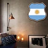 Argentine Flag - Shield Vintage Metal Signs(12*12Inch)