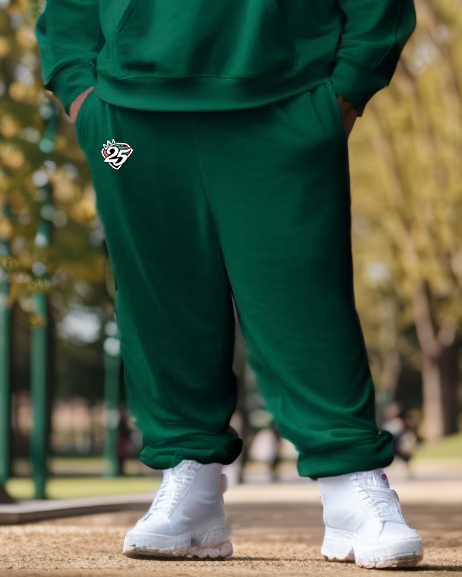 Men's Plus Size Malcolm X College Hoodie and Sweatpants Two Piece Set