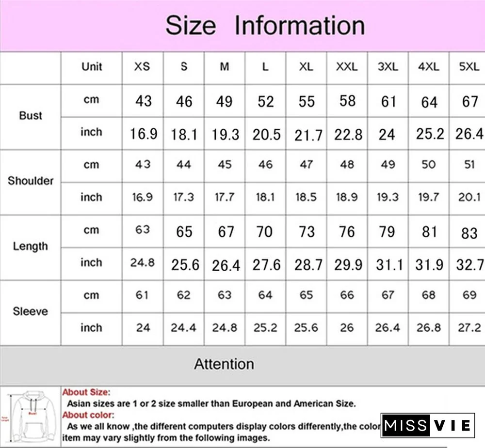 Fashion Casual Men's And Women's Loose Pullover Hoodie Sweatshirt