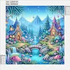 Diamond Painting-DIY Crystal Rhinestone Fairy Tale House