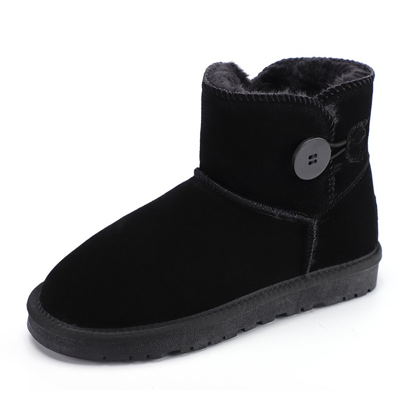 Winter Non-slip Bread Low Top Flat Cotton Shoes-PABIUYOU- Women's Fashion Leader