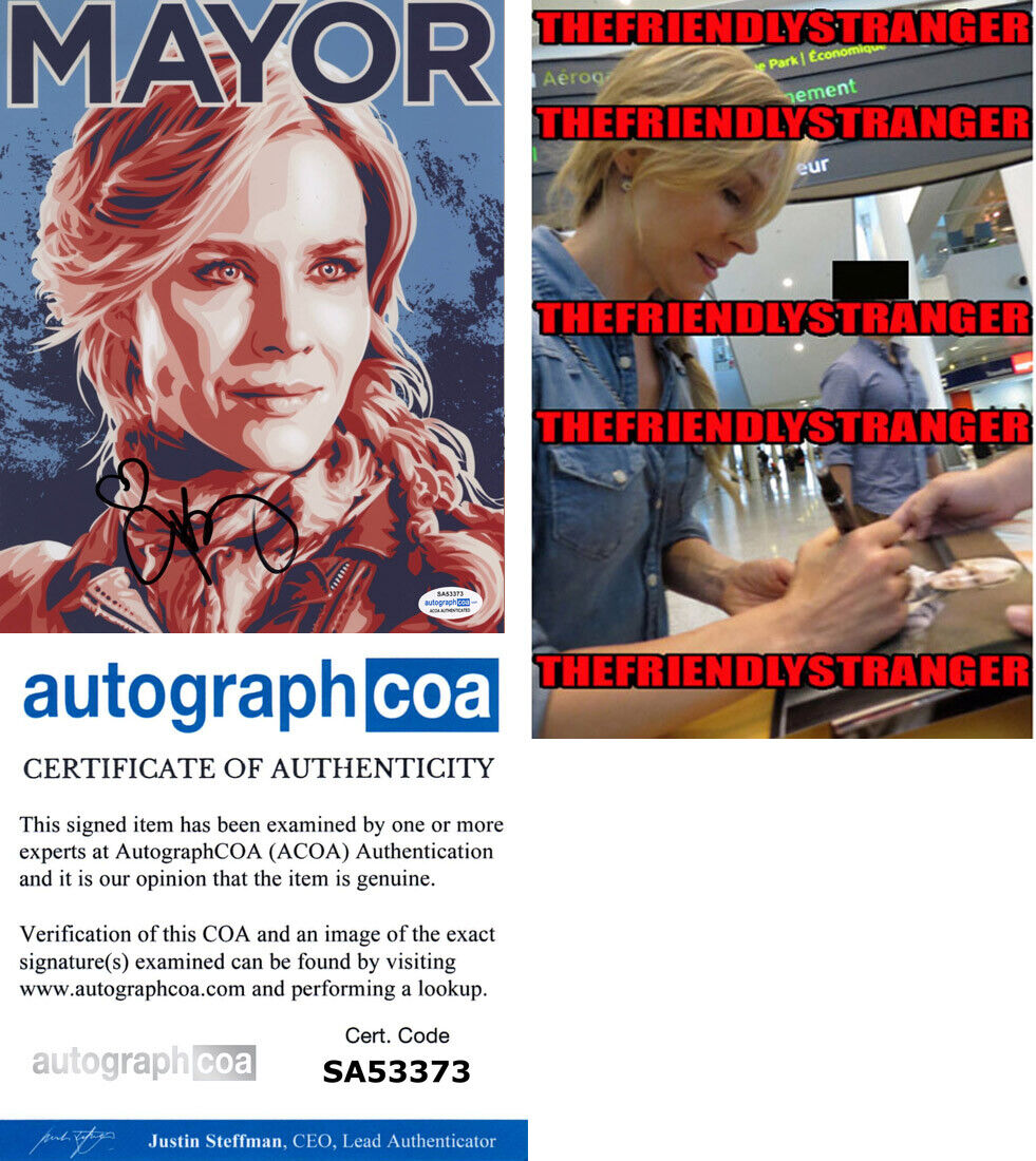 JULIE BENZ signed Autographed DEFIANCE