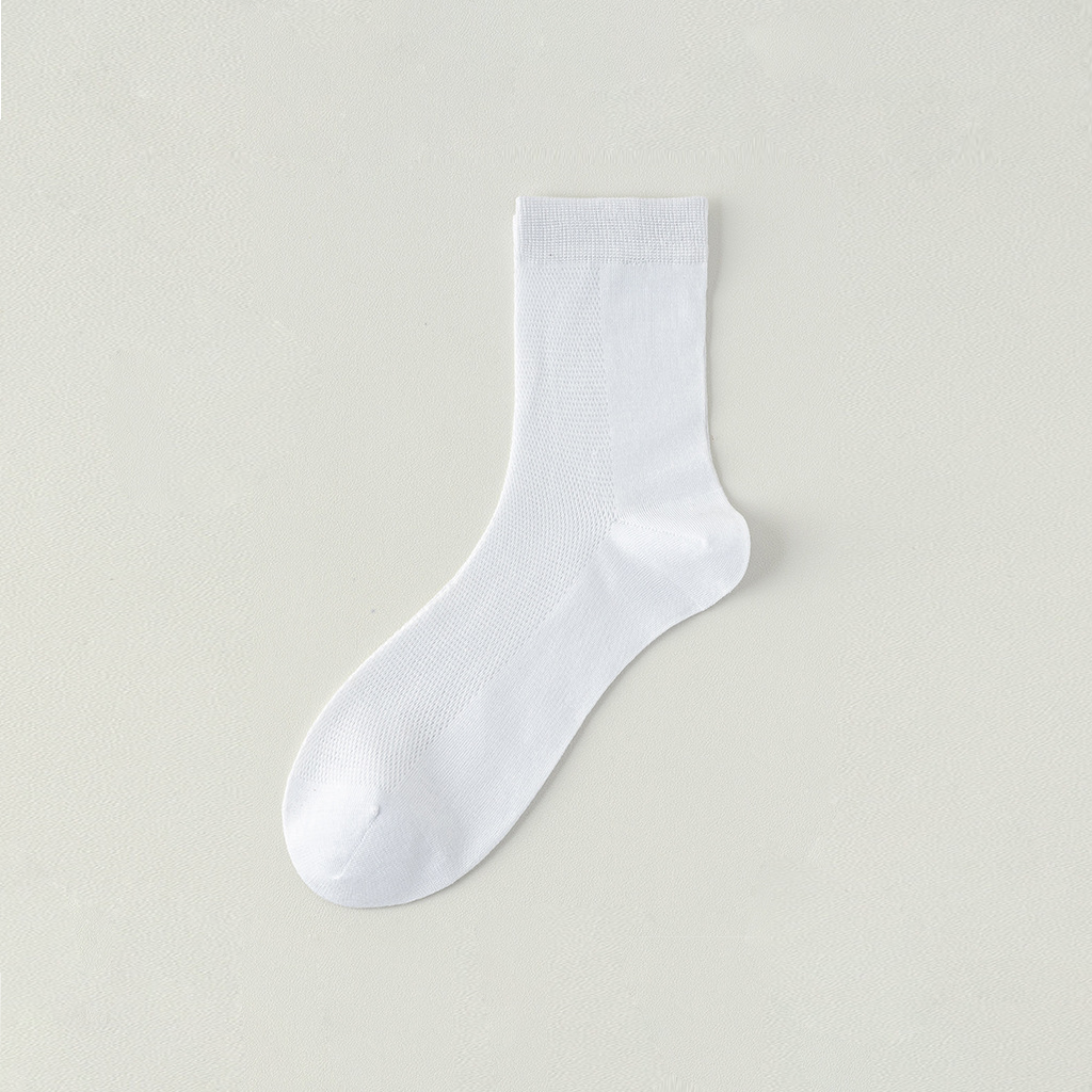 Men’s Luxury Mid-Calf Dress Socks For Business  REAL SILK LIFE