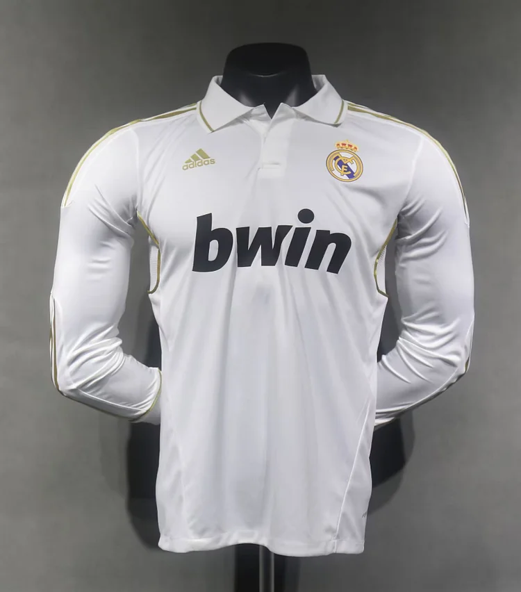 2011/12 Real Madrid Retro Player Edition Long Sleeve