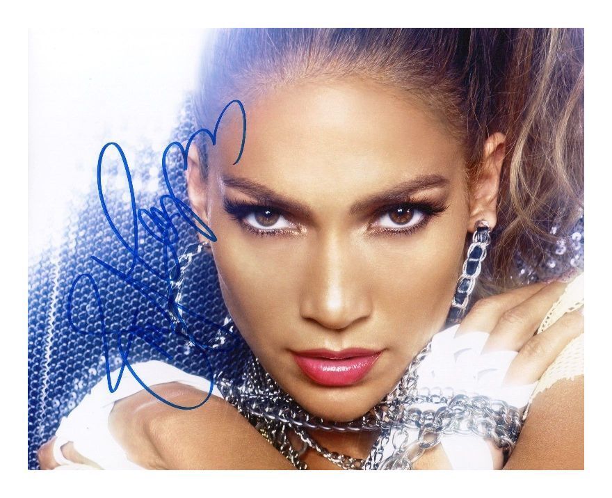 JENNIFER LOPEZ AUTOGRAPHED SIGNED A4 PP POSTER Photo Poster painting PRINT 21