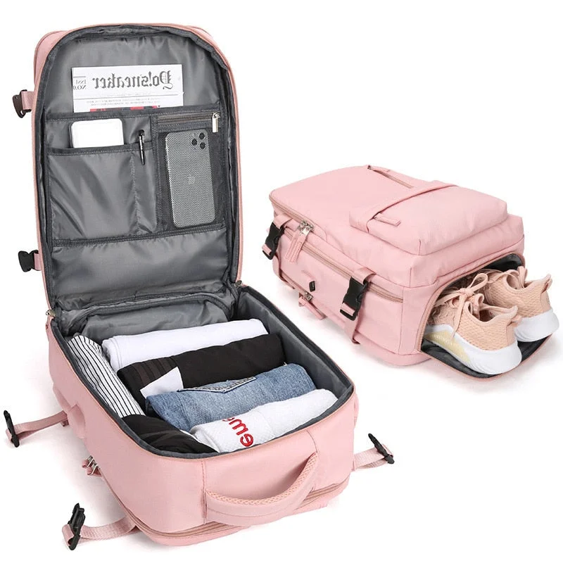 Multifunction Waterproof Travel Backpack - vzzhome