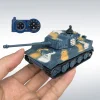Miniature Infrared Remote Control Battle Tank Off-Road Military Model