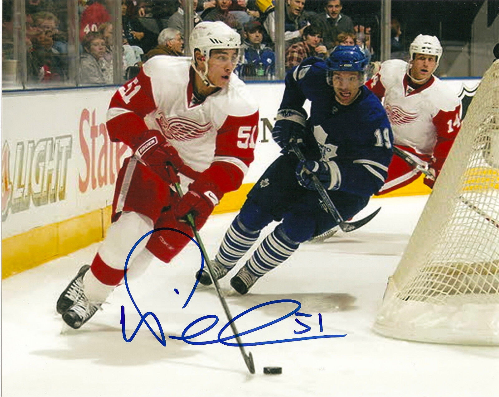 Detroit Red Wings Valterri Filppula Signed Autographed 8x10 Photo Poster painting COA