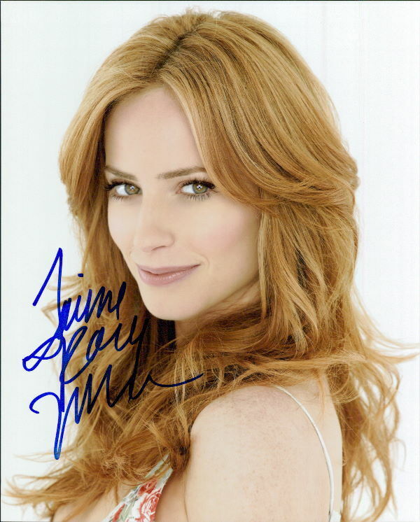 Jaime Ray Newman signed 8x10 Photo Poster painting In-person