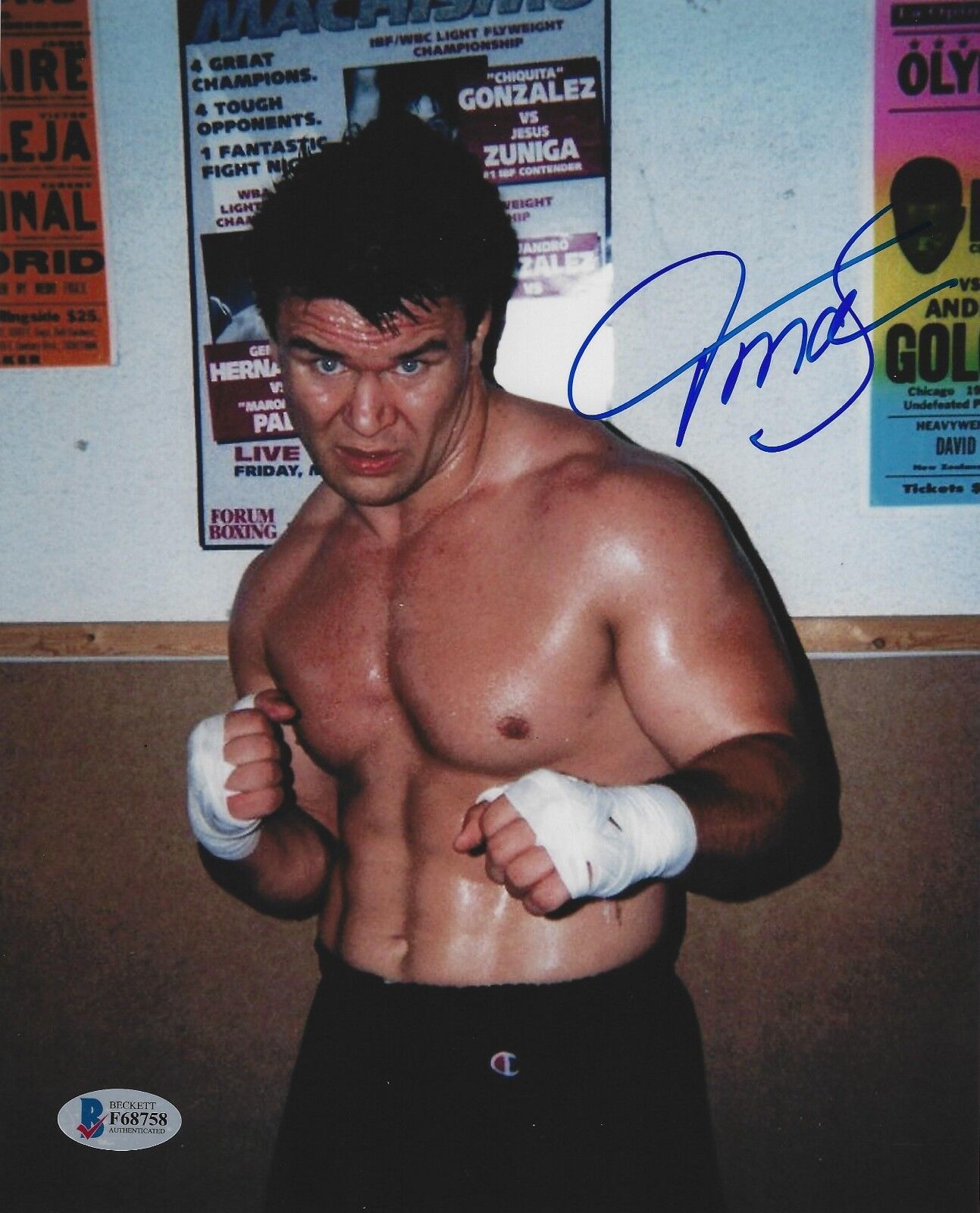 Oleg Taktarov Signed 8x10 Photo Poster painting BAS Beckett COA UFC 5 6 7 UU95 Picture Autograph