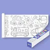 🔥Christmas Children's gift🔥 Rouleau de dessin pour enfants Protection 🔥de l'environnement S&eacute;curit&eacute;
