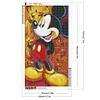 (40*70cm)Mickey Mouse - Full Round Drill Diamond Painting