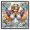 Angel Girl-11CT Stamped Cross Stitch 40*40cm