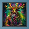 Diamond Painting -DIY Round Drill Abstract Nature(40x40cm)