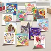 12Pcs DIY Diamond Painting Greeting Card with Envelopes&Tools Diamond Painting Greeting Card Set Multi Purpose Creative Birthday & Thanksgiving Card Kit
