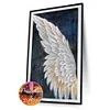 80 * 40CM - Rundbohrer Diamant Malerei - Engel Flügel