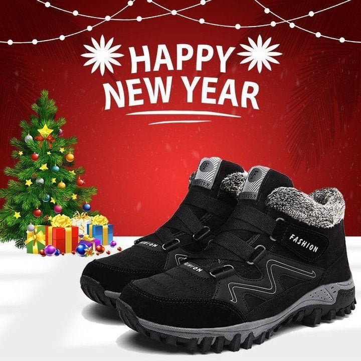 [#1 Trending Winter 2022] PREMIUM Snowy Villi Leather Ankle Boots
