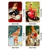 4pcs - Girl - Vintage Metal Signs(8*12Inch/12*16Inch)-Pin-up-girls