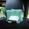 Cartoon Animals Car Used Hanging Tissue Box Storage Car Space Organizing