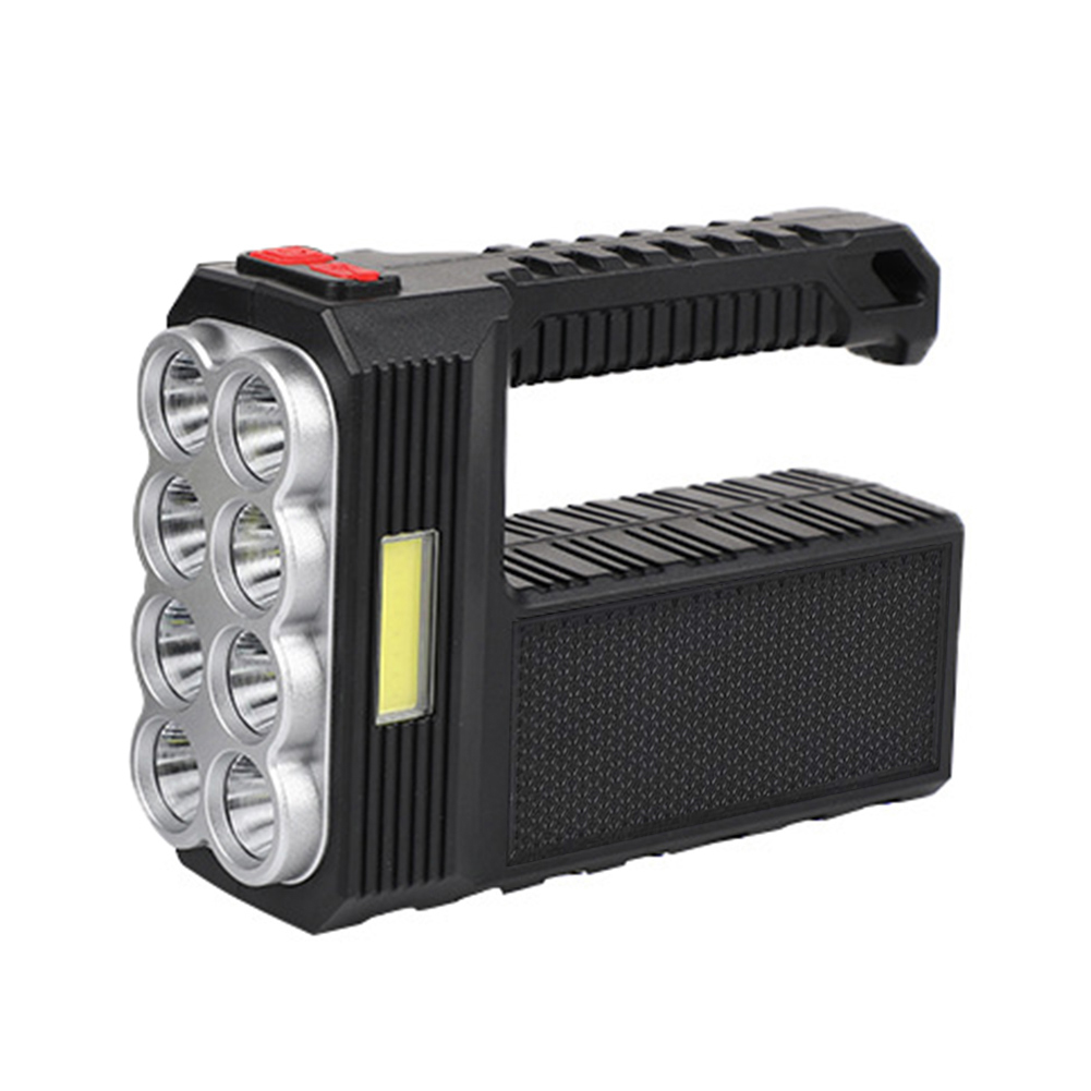 

Portable LED Flashlight Rechargeable Searchlight Fishing Camping Hand Lamp, 8led, 501 Original