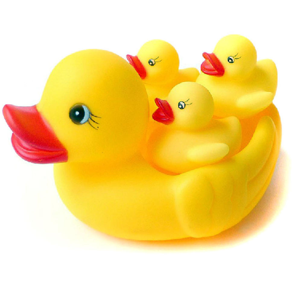 

Bathing Little Yellow Duck, 501 Original