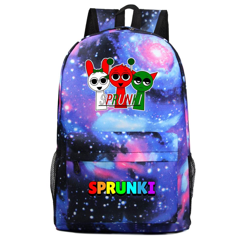 Mayoulove Sprunki Backpack Durable Design Lightweight Perfect For School Use-Mayoulove