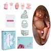 Michelle and Octavia 6'' Miniature Twins Reborn Dolls Soft Full Silicone Body Girl - RBBI-Myrebornbabydoll&reg; Myrebornbabydoll&reg;