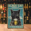 Cat Save Water Drink Beer - Vintage Metal Signs - 20*30cm/30*40cm