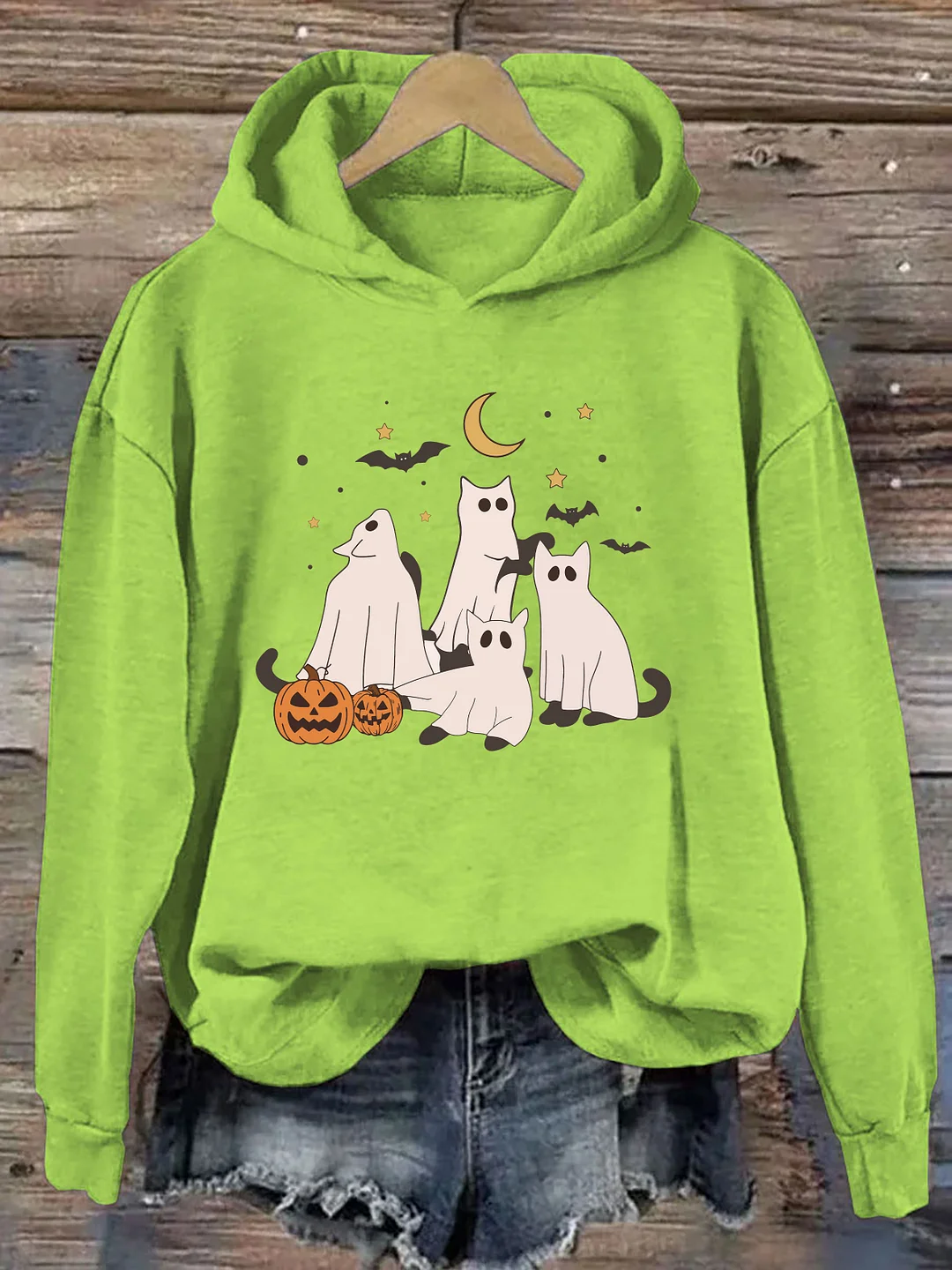 Ghost Cat Hoodie