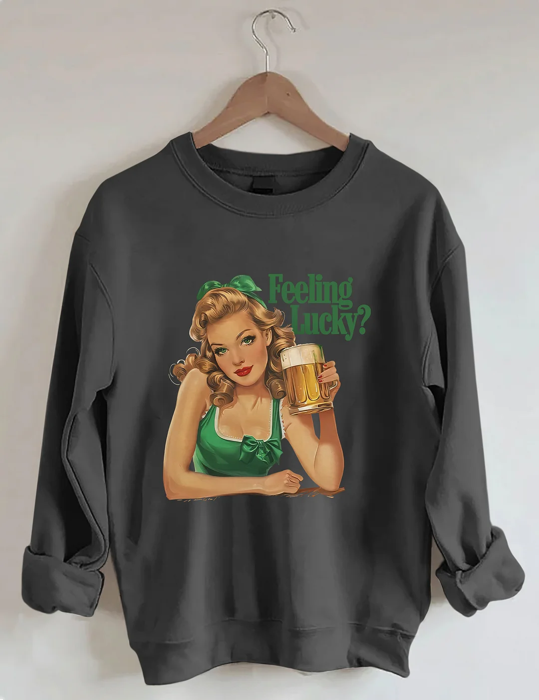 Feeling Lucky St Patrick’s Day Sweatshirt 