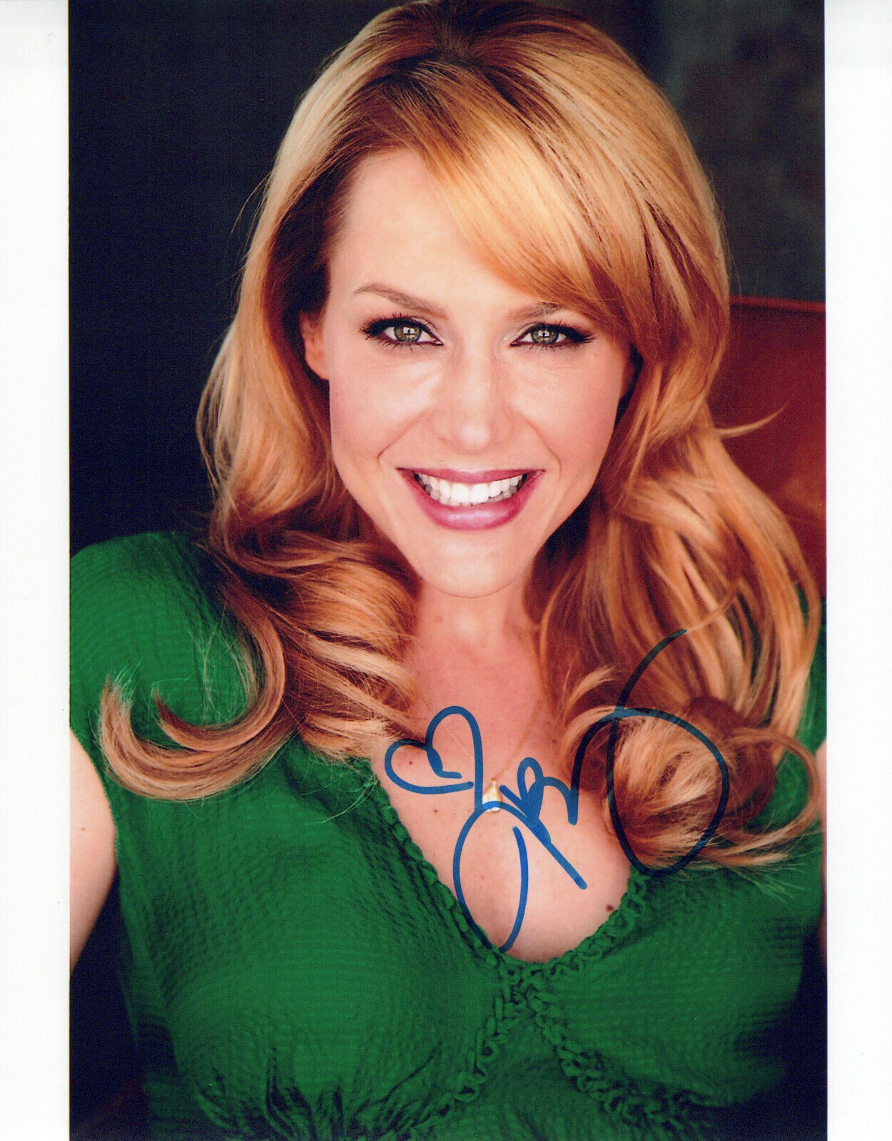 Julie Benz glamour shot autographed Photo Poster painting signed 8x10 #17