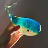 Colorful glass whale ornaments - Heal your every moment