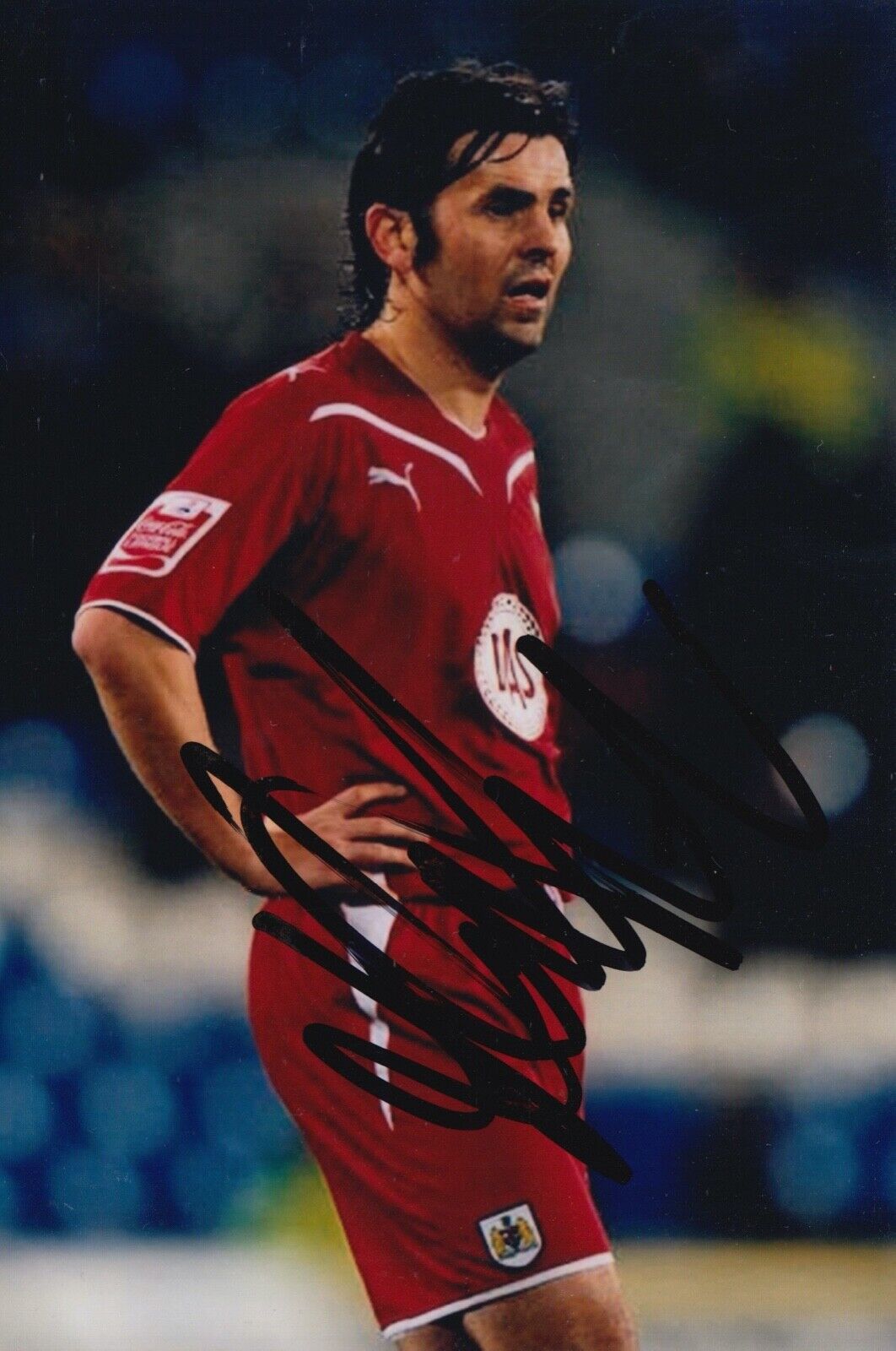 PAUL HARTLEY HAND SIGNED 6X4 Photo Poster painting - FOOTBALL AUTOGRAPH - BRISTOL CITY 1.